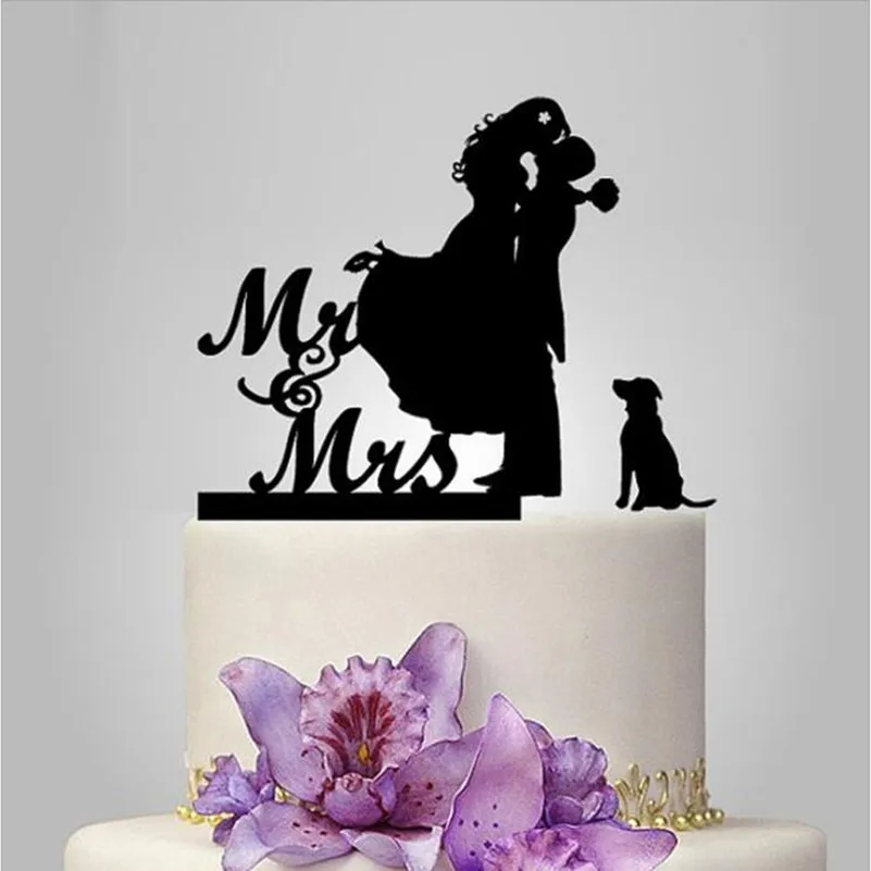 Real Rushed Acrylic Mr Mrs With Dog Wedding Cake Topper/Wedding Stand/Wedding Decoration Wedding Cake Accessories
Real Rushed Acrylic Mr Mrs With Dog Wedding Cake Topper/Wedding Stand/Wedding Decoration Wedding Cake Accessories
