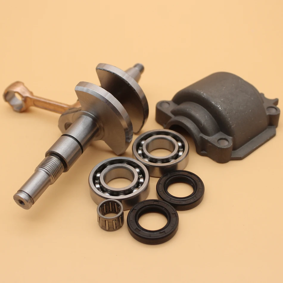 10mm Crankshaft Crank Shaft Bearing Oil Seal Cylinder Pan Kit For STIHL MS180 018 MS 180 Gasoline Chainsaw Parts 1132 030 0402
10mm Crankshaft Crank Shaft Bearing Oil Seal Cylinder Pan Kit For STIHL MS180 018 MS 180 Gasoline Chainsaw Parts 1132 030 0402