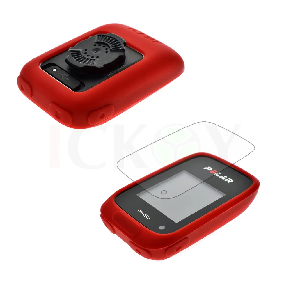 Outdoor Bycicle Road/Mountain Bike Accessories Rubber Red Case + Screen Protector Shield Film for Cycling GPS Polar M450
Outdoor Bycicle Road/Mountain Bike Accessories Rubber Red Case + Screen Protector Shield Film for Cycling GPS Polar M450