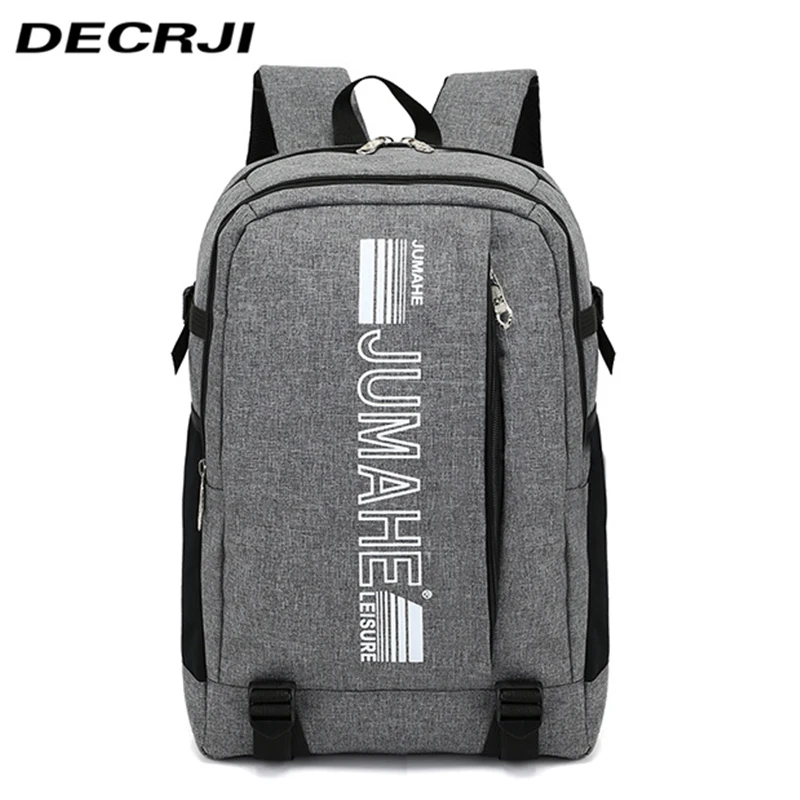 DECRJI Casual Men Women Oxford Multifunction Backpacks School Bags For Teenagers Large Capacity Travel Backpack Laptop Rucksacks
DECRJI Casual Men Women Oxford Multifunction Backpacks School Bags For Teenagers Large Capacity Travel Backpack Laptop Rucksacks