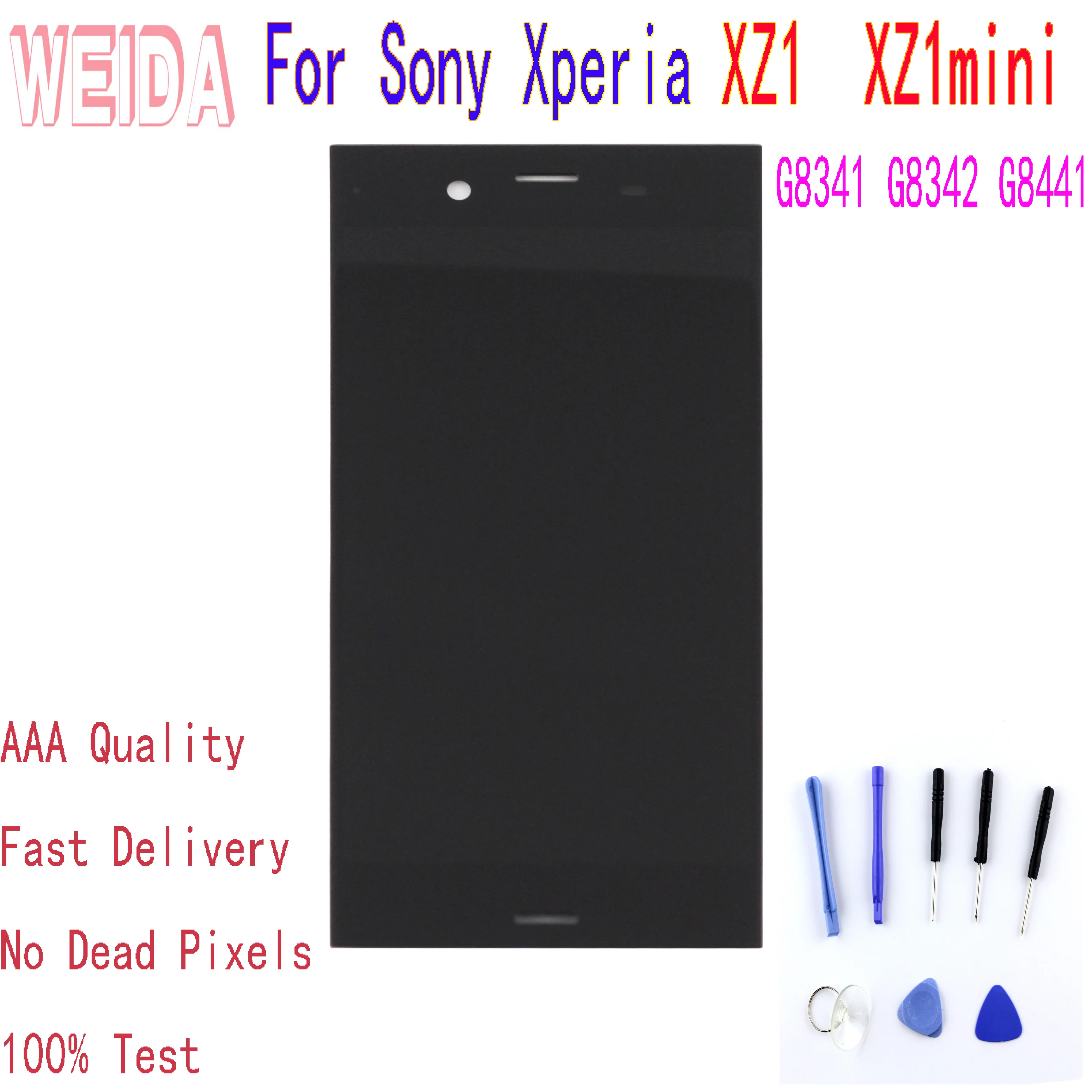 ЖК-дисплей WEIDA 5,5 ''для Sony Xperia XZ1 G8341 G8342 XZ1mini G8441, сенсорный экран с дигитайзером в сборе без рамки
ЖК-дисплей WEIDA 5,5 ''для Sony Xperia XZ1 G8341 G8342 XZ1mini G8441, сенсорный экран с дигитайзером в сборе без рамки