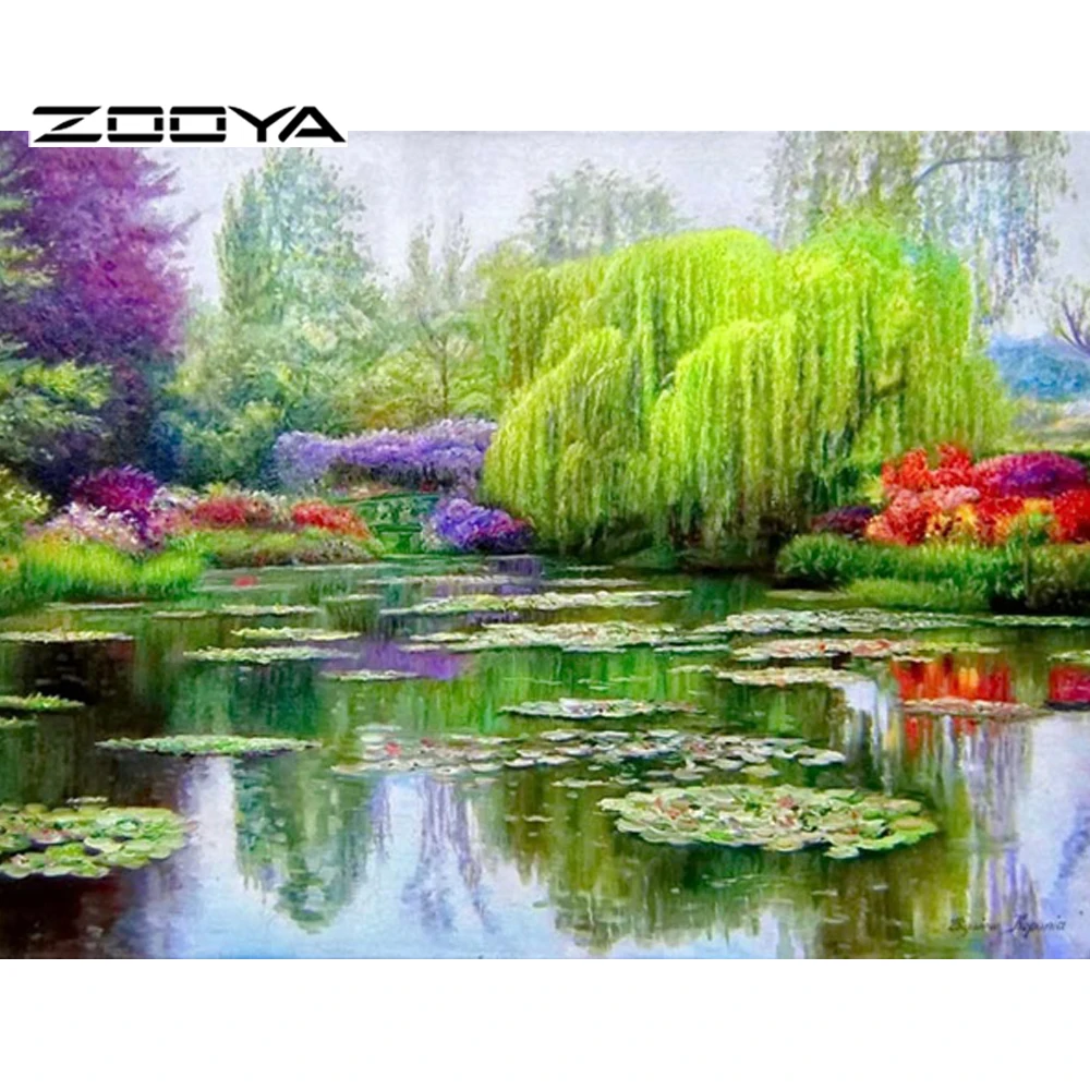 ZOOYA Colorful Spring Landscape Diy Diamond Painting Kits Resinstone Square Drill Pictrue Sets Unfinish Room Decoration F338
ZOOYA Colorful Spring Landscape Diy Diamond Painting Kits Resinstone Square Drill Pictrue Sets Unfinish Room Decoration F338