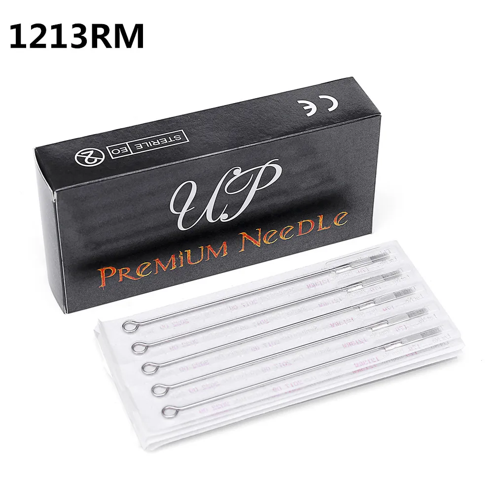 High Quality 50PCS Disposable Sterilized Tattoo Premium Needles Curved Shader 13RM For Tattoo Machine Gun Grip Tip UTN13RM
High Quality 50PCS Disposable Sterilized Tattoo Premium Needles Curved Shader 13RM For Tattoo Machine Gun Grip Tip UTN13RM