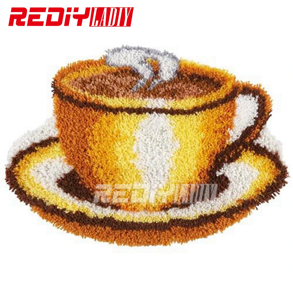 Hot Latch Hook Rug Kits DIY Needlework Unfinished Crocheting Rug Winter Yarn Cushion Mat Coffe Cup Sets for Embroidery Carpet
Hot Latch Hook Rug Kits DIY Needlework Unfinished Crocheting Rug Winter Yarn Cushion Mat Coffe Cup Sets for Embroidery Carpet