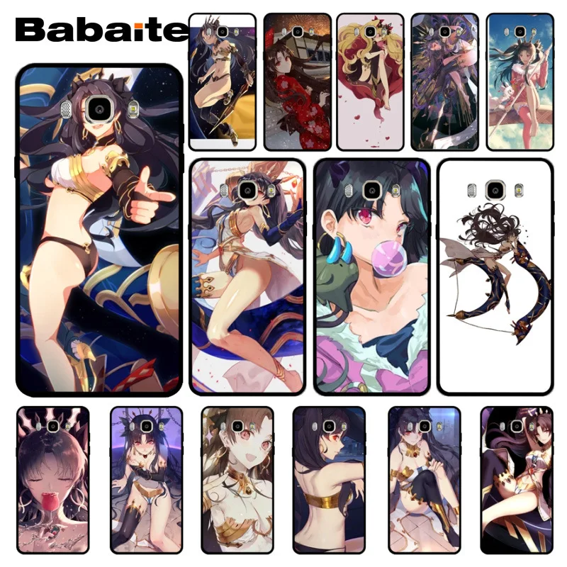 Babaite FGO ishtar rin новое поступление черный чехол для сотового телефона samsung j7 2017 j8 j62018