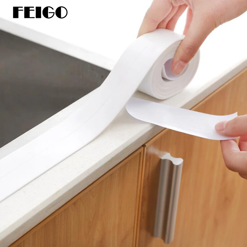 FEIGO kitchen and waterproof mildew tape corner line stickers corner seam moisture proof mildew protection stickers bumper F358
FEIGO kitchen and waterproof mildew tape corner line stickers corner seam moisture proof mildew protection stickers bumper F358