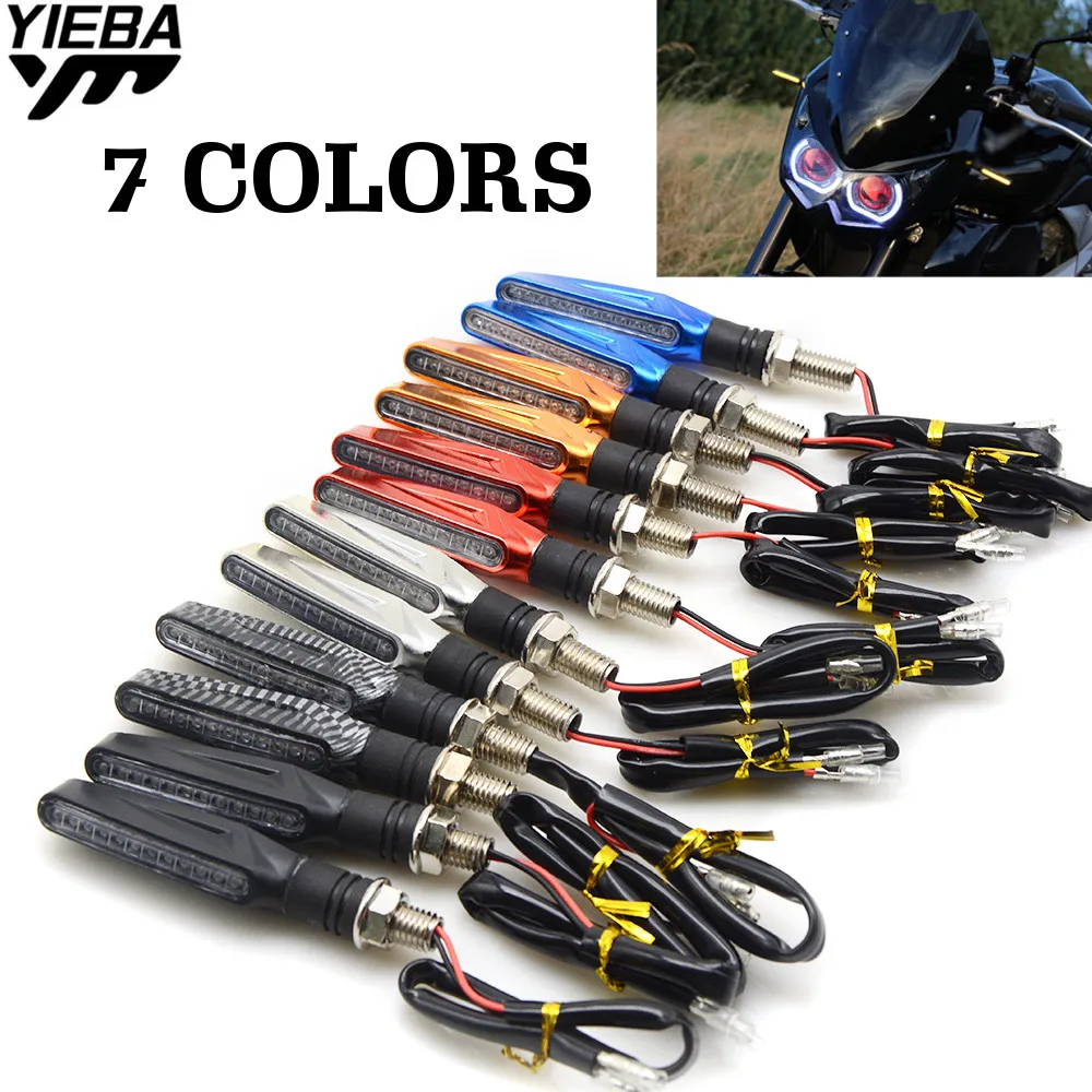 Universal Motorcycle LED Turn Signal Light Lamp FOR 125 200 390 RC 200 Suzuki GSXR GSX-R 600 1000 K1 K4 K5 K6 K7 K8 K9
Universal Motorcycle LED Turn Signal Light Lamp FOR 125 200 390 RC 200 Suzuki GSXR GSX-R 600 1000 K1 K4 K5 K6 K7 K8 K9
