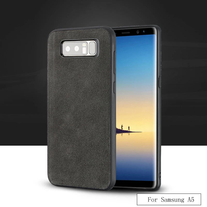 Бренд LANGSIDI полностью ручной работы натуральный мех чехол для телефона Samsung A5