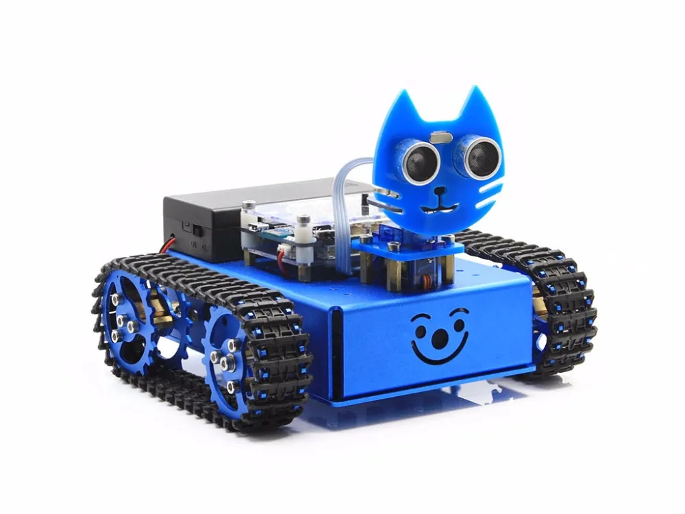 KitiBot-MG-T (EN) стартовый робот, строительный комплект с платой контроллера Mega2560 для детей, графическое программирование, отслеживаемая версия
KitiBot-MG-T (EN) стартовый робот, строительный комплект с платой контроллера Mega2560 для детей, графическое программирование, отслеживаемая версия