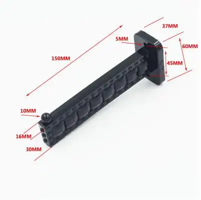 8style 15cm Hook Wall Hanging Hook Clothing Store Wardrobe Storage Acrylic Hanger Robe Hooks Multi-purpose Delivery Screw A408
8style 15cm Hook Wall Hanging Hook Clothing Store Wardrobe Storage Acrylic Hanger Robe Hooks Multi-purpose Delivery Screw A408