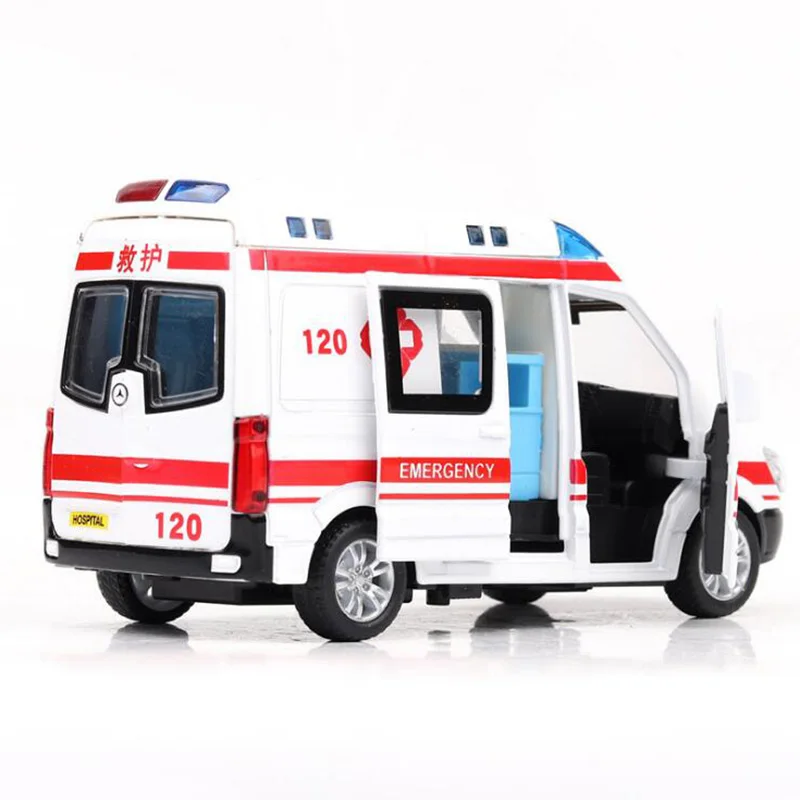 14.5CM 1:36 Scale Metal Alloy Ambulance Mobile Hospital Emergency Car Bus Pull Back Diecasts Vehicles Model Toys F Children Kids
14.5CM 1:36 Scale Metal Alloy Ambulance Mobile Hospital Emergency Car Bus Pull Back Diecasts Vehicles Model Toys F Children Kids