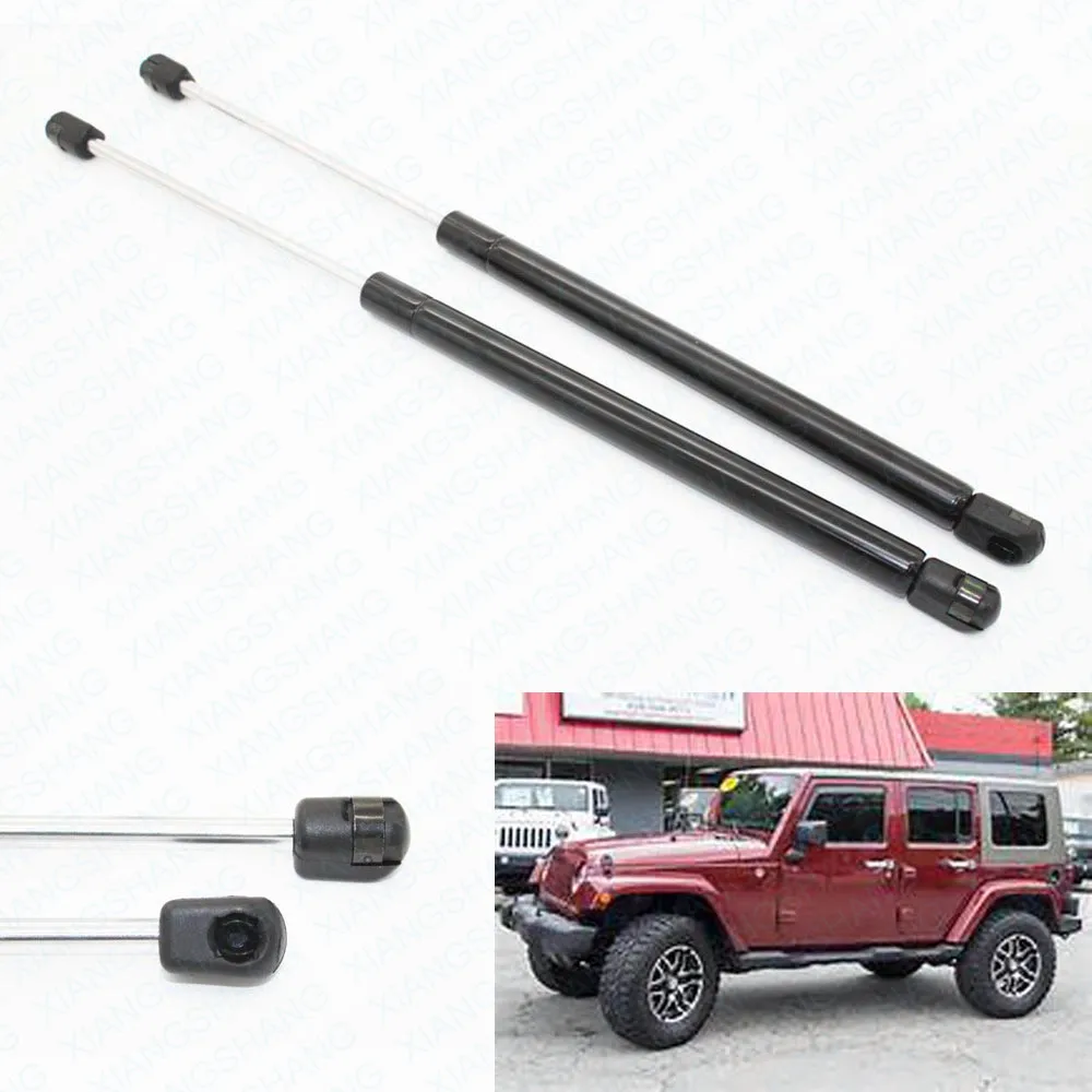 

2pcs Car Rear Window Glass Auto Gas Spring Prop Lift Support Fits for 2006-2009 2010 Jeep Wrangler Sport Utility 22.99 inches