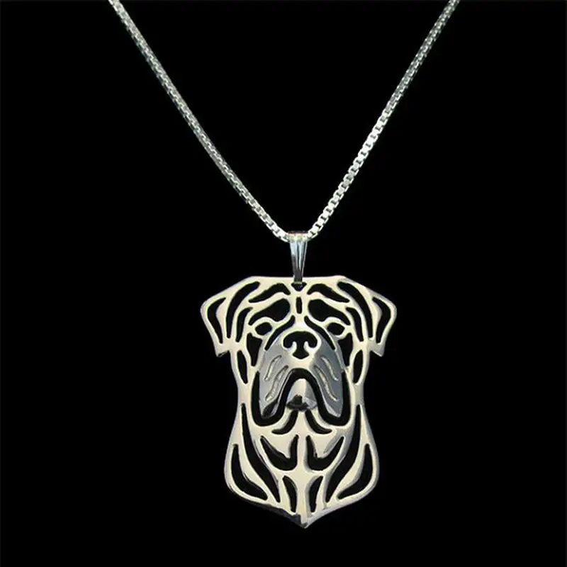 Fashion Alloy Pet Dog Necklaces Women Bull Mastiff Jewelry Necklaces For Lovers Drop Shipping
Fashion Alloy Pet Dog Necklaces Women Bull Mastiff Jewelry Necklaces For Lovers Drop Shipping