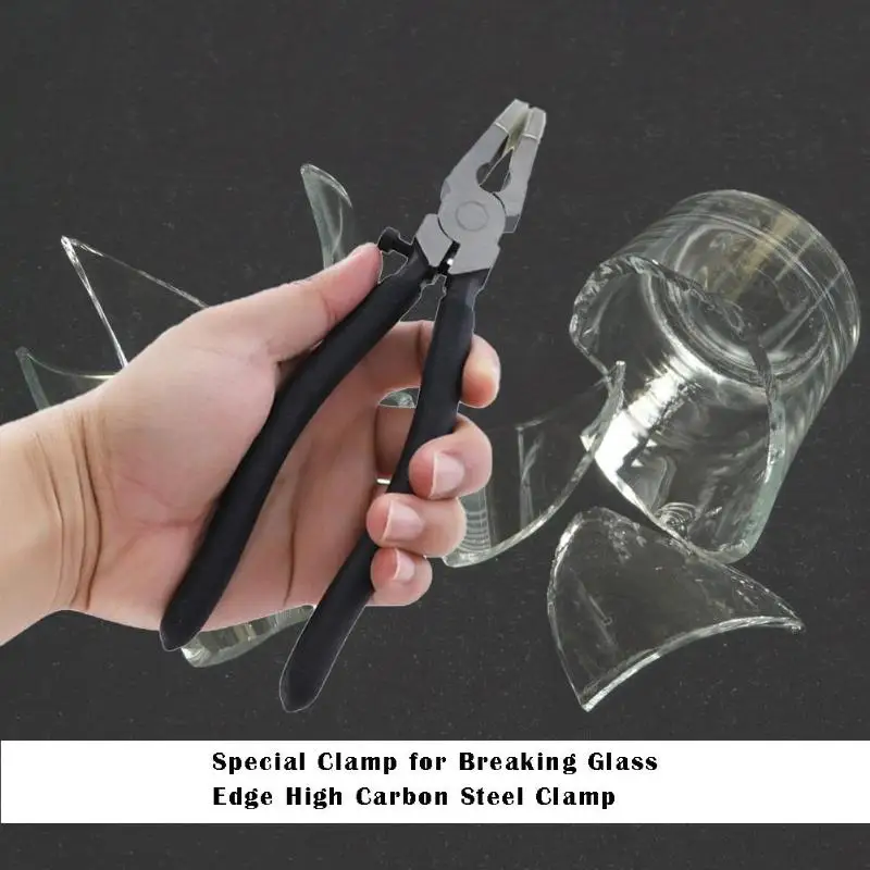 Flat Nose Pliers With Adjustable Screw High Carbon Steel Clamp Clip Flat Nose Pliers for Glass Trimming Hand Tool
Flat Nose Pliers With Adjustable Screw High Carbon Steel Clamp Clip Flat Nose Pliers for Glass Trimming Hand Tool