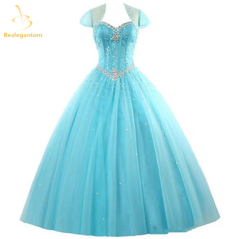 Bealegantom Blue Quinceanera Dresses 2019 Ball Gown Beaded Sweet 16 Dress Debutante Vestidos De 15 Anos QA1180
Bealegantom Blue Quinceanera Dresses 2019 Ball Gown Beaded Sweet 16 Dress Debutante Vestidos De 15 Anos QA1180