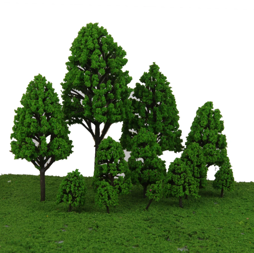 12Pcs Trees Model Train Railway Railroad Garden Park Forest Scenery 1:50-1:500 Layout Landscape 2.5-16cm
12Pcs Trees Model Train Railway Railroad Garden Park Forest Scenery 1:50-1:500 Layout Landscape 2.5-16cm