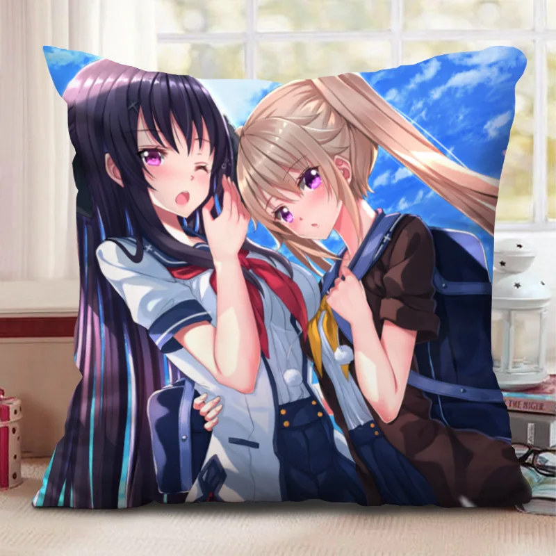 Ao no Kanata Four Rhythm Подушка Kurashina Asuka наволочка по мотивам косплея + подушка внутренний