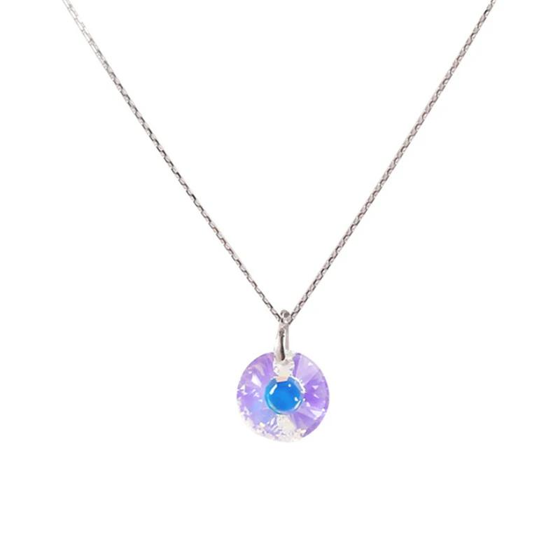Ataullah Chokers Necklaces Classic Purple Crystal Round Pendants Chain For Women 925 Pure Silver Necklaces Jewelry NW001
Ataullah Chokers Necklaces Classic Purple Crystal Round Pendants Chain For Women 925 Pure Silver Necklaces Jewelry NW001