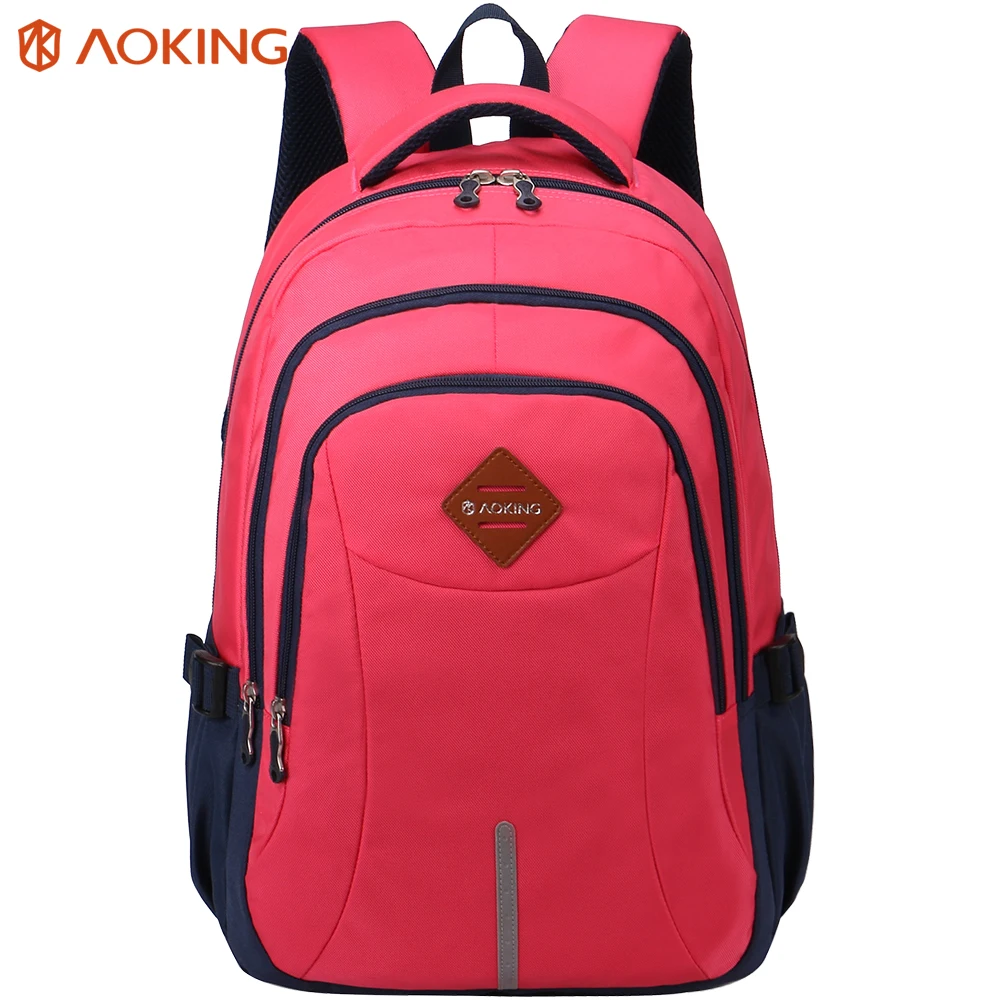 

Aoking Laptop Backpack Candy Color Men Women Bolsa Mochila for Notebook Computer Rucksack School Bag Backpack for Teenagers