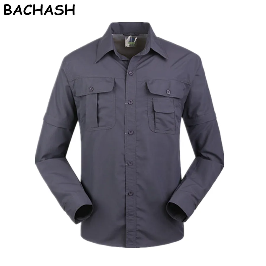 BACHASH 2018 мужская летняя быстросохнущая рубашка Съемная дышащая рубашка мужские рубашки для работы с защитой от ультрафиолета однотонная вес...
BACHASH 2018 мужская летняя быстросохнущая рубашка Съемная дышащая рубашка мужские рубашки для работы с защитой от ультрафиолета однотонная вес...