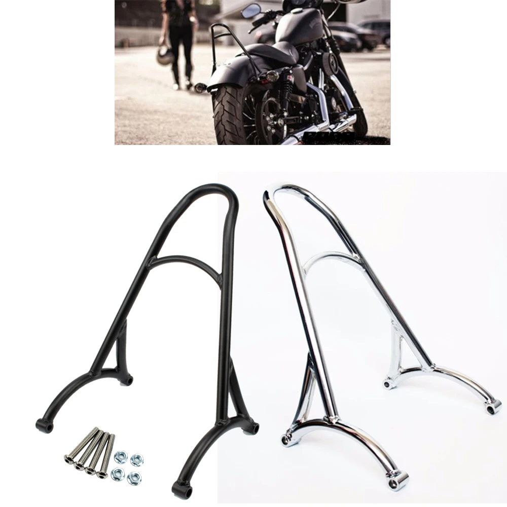 Burly Chrome Black Short Sissy Bar Backrest For Harley Sportster 883 1200 XL XL883 XL1200 04 05 06 07 08 09 10 11 12 13 14 15 16
Burly Chrome Black Short Sissy Bar Backrest For Harley Sportster 883 1200 XL XL883 XL1200 04 05 06 07 08 09 10 11 12 13 14 15 16