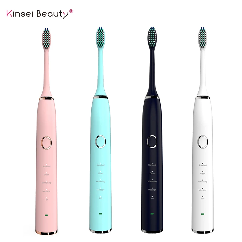 Sonic Electric Toothbrush Waterproof Ultrasonic automatic Toothbrush USB Rechargeable with 2pc Brush Head Smart Timer 5 Modes
Sonic Electric Toothbrush Waterproof Ultrasonic automatic Toothbrush USB Rechargeable with 2pc Brush Head Smart Timer 5 Modes
