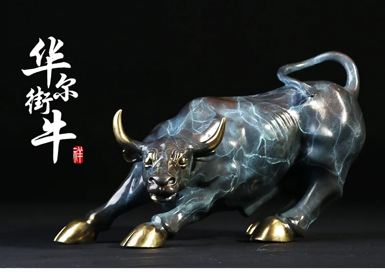 TOP COOL Lucky cattle home Business equity market Wall Street cattle Money Drawing FENG SHUI Charging Bull bronze Statue
TOP COOL Lucky cattle home Business equity market Wall Street cattle Money Drawing FENG SHUI Charging Bull bronze Statue