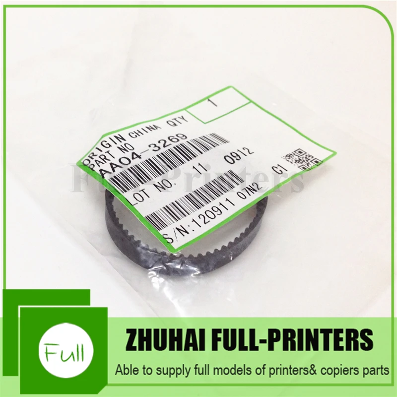 5 PCS Free Shipping REGISTRATION BELT TIMING (DRIVE SECTION 1) AA04 3269 for Ricoh Aficio 1075/1060/2060/2075/Mp5500/6000/7500
5 PCS Free Shipping REGISTRATION BELT TIMING (DRIVE SECTION 1) AA04 3269 for Ricoh Aficio 1075/1060/2060/2075/Mp5500/6000/7500