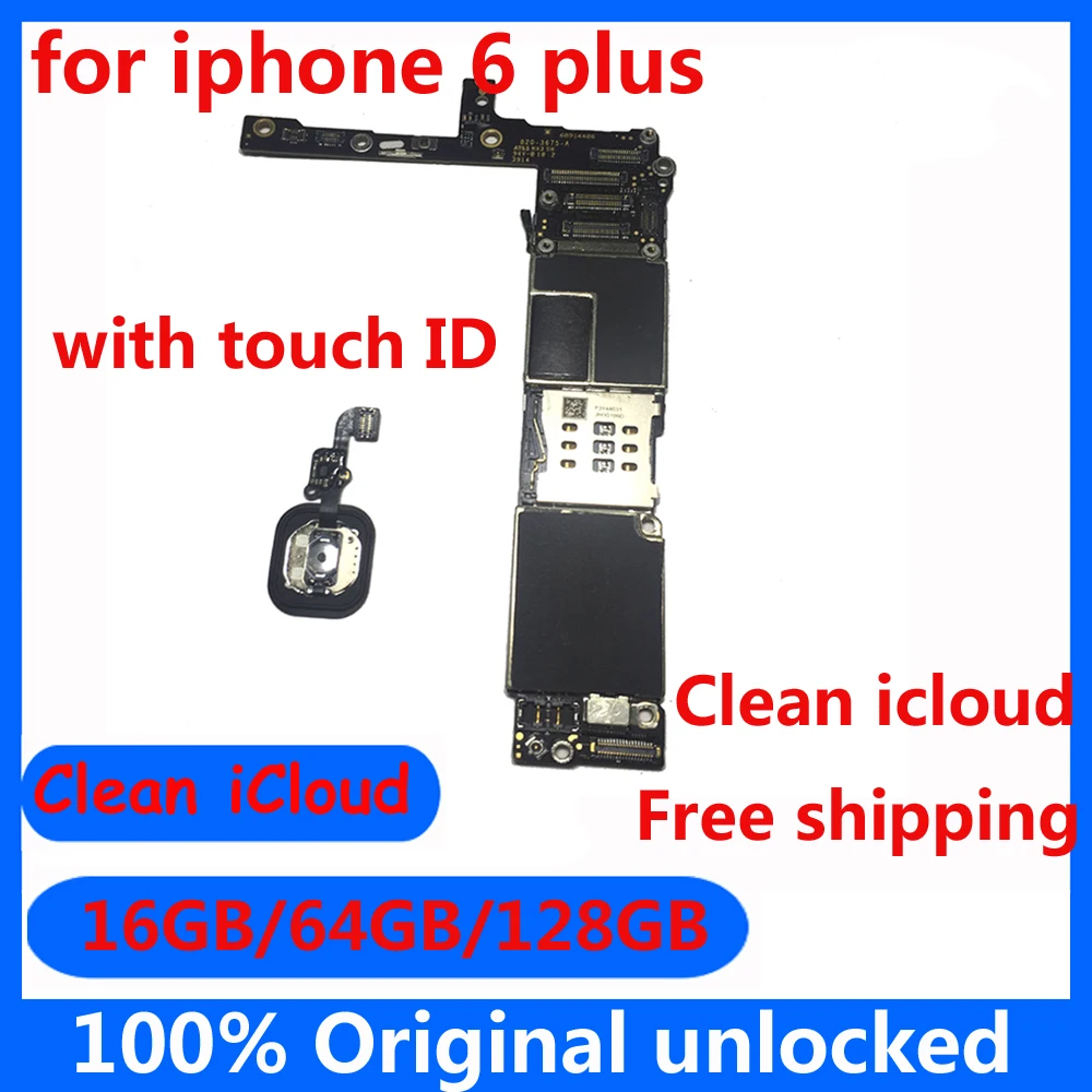 For Iphone 6Plus 6P Motherboard IOS System With / No Touch ID Mainboard Top Quality Free iCloud Logic Board Removed From IPhone
For Iphone 6Plus 6P Motherboard IOS System With / No Touch ID Mainboard Top Quality Free iCloud Logic Board Removed From IPhone