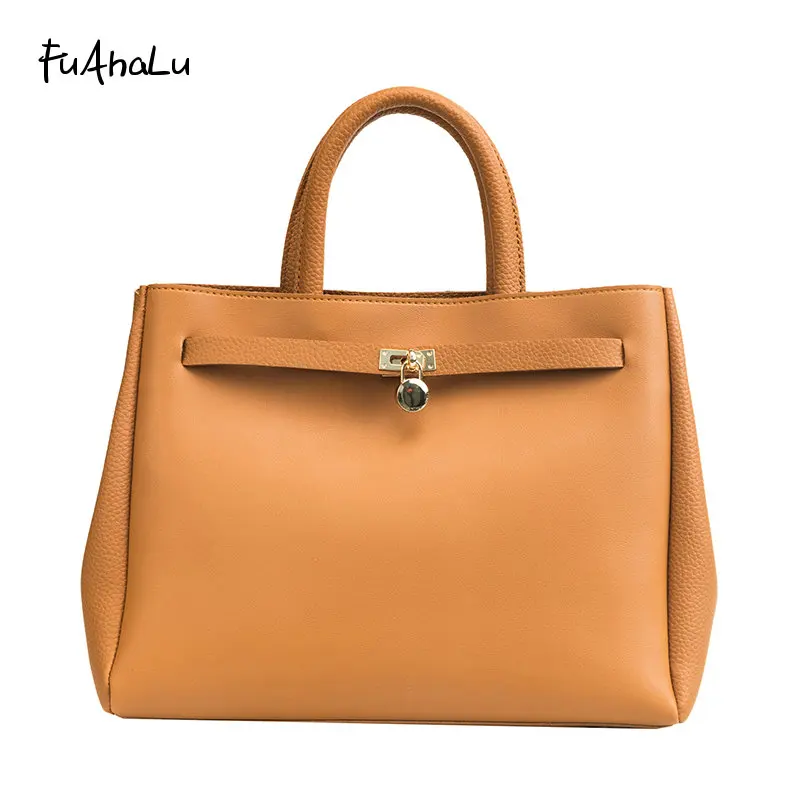 FuAhaLu New Korean version of the simple shoulder slung handbags wild portable tote bag
FuAhaLu New Korean version of the simple shoulder slung handbags wild portable tote bag