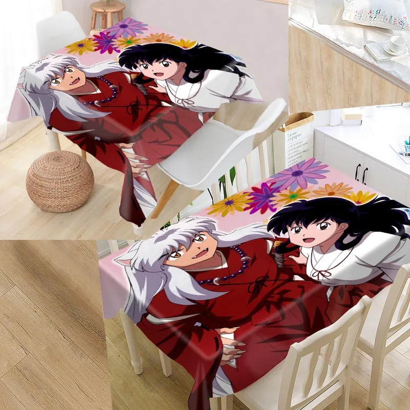 Custom InuYasha Tablecloth Square /Rectangular Tablecloth For Wedding Table Cloth Cover TV Covers Tea Tablecloth
Custom InuYasha Tablecloth Square /Rectangular Tablecloth For Wedding Table Cloth Cover TV Covers Tea Tablecloth