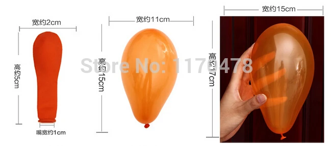 500pcs/lot Thickened Latex Air Bunch Water Balloons Toys Multicolor Inflatable Balloon magic Party/Birthday wedding Decoration
500pcs/lot Thickened Latex Air Bunch Water Balloons Toys Multicolor Inflatable Balloon magic Party/Birthday wedding Decoration