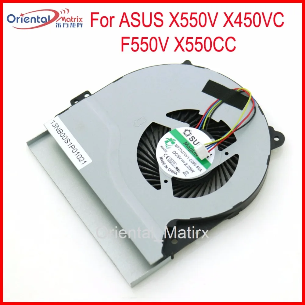 Free Shipping MF75070V1-C090-S9A DC5V Fan For ASUS X550V X450VC F550V X550CC Laptop CPU Cooler Cooling Fan
Free Shipping MF75070V1-C090-S9A DC5V Fan For ASUS X550V X450VC F550V X550CC Laptop CPU Cooler Cooling Fan