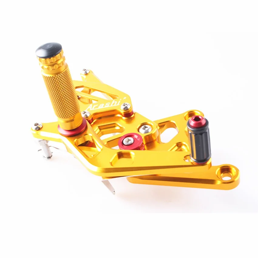 Adjustable Rearset Foot Pegs Brake Pedal Footrest For Honda CBR250R 2010-2014 2011 2012 2013 Gold
Adjustable Rearset Foot Pegs Brake Pedal Footrest For Honda CBR250R 2010-2014 2011 2012 2013 Gold
