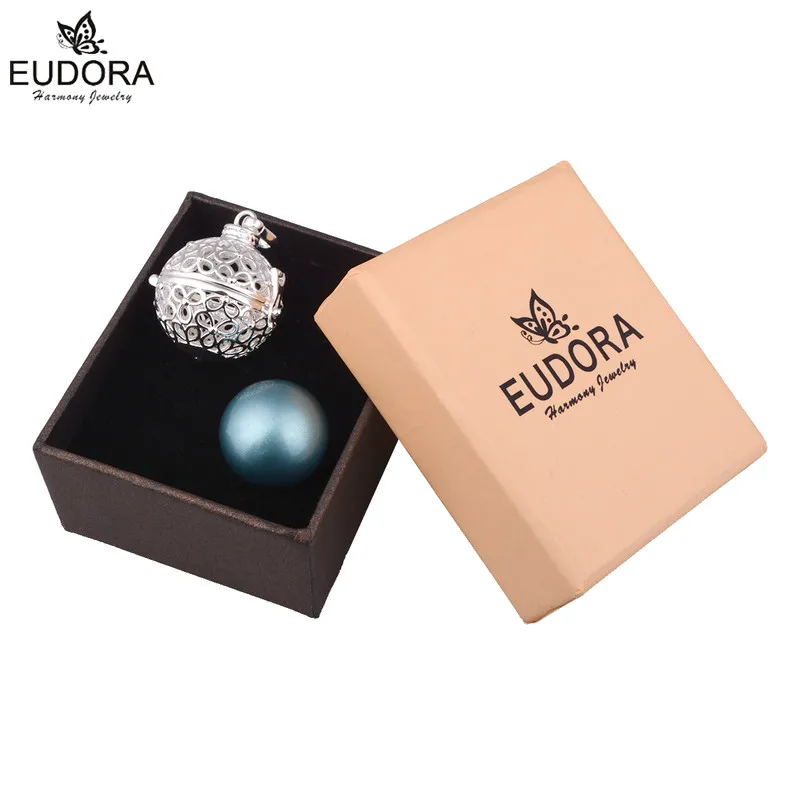 Eudora 20mm copper Harmony Ball Flower Cage Pendant Necklace Colorful DIY Jewelry For Pregnant Women Christmas gift K154
Eudora 20mm copper Harmony Ball Flower Cage Pendant Necklace Colorful DIY Jewelry For Pregnant Women Christmas gift K154