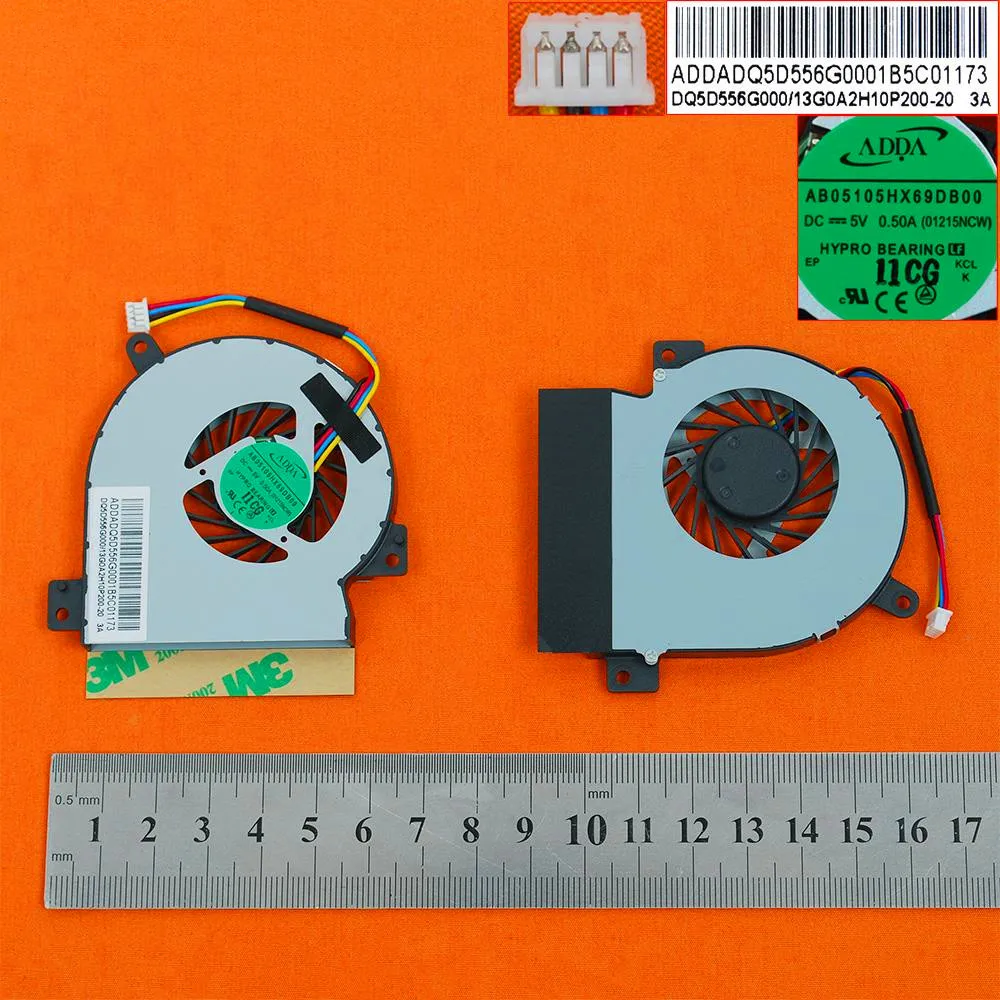 New Laptop Cooling Fan for ASUS Eee PC 1215 1215T 1215P 1215N 1215B 1215TL(Original) PN:AB05105HX69DB00
New Laptop Cooling Fan for ASUS Eee PC 1215 1215T 1215P 1215N 1215B 1215TL(Original) PN:AB05105HX69DB00