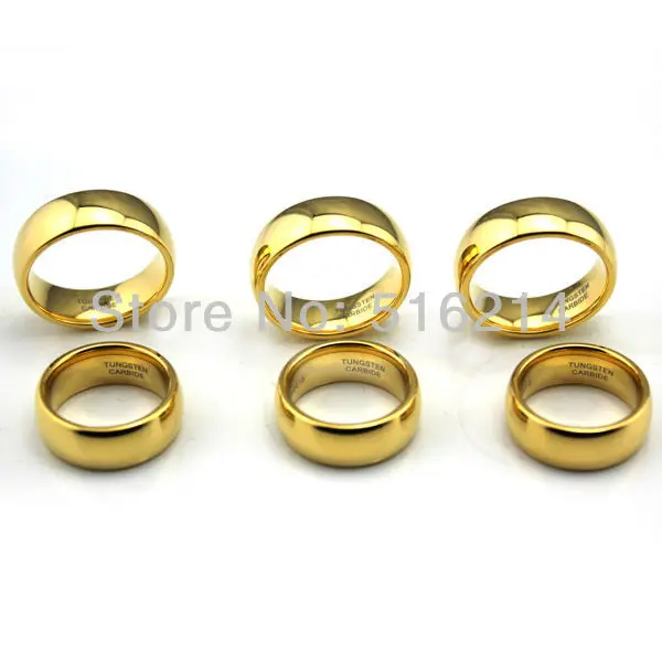 (6pcs/lot) Wholesale Gold Color Rings Tungsten Carbide Jewelry For Men Women Wedding Band New Alliance TU003RW
(6pcs/lot) Wholesale Gold Color Rings Tungsten Carbide Jewelry For Men Women Wedding Band New Alliance TU003RW