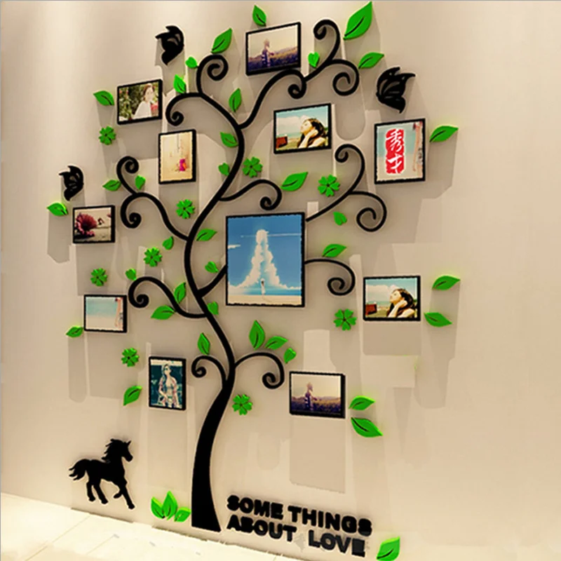 3 Size Colorful Multi-Pieces Tree Photo Frame 3D Acrylic Decoration Wall Sticker DIY Wall Poster Home Decor Bedroom Wallstick
3 Size Colorful Multi-Pieces Tree Photo Frame 3D Acrylic Decoration Wall Sticker DIY Wall Poster Home Decor Bedroom Wallstick