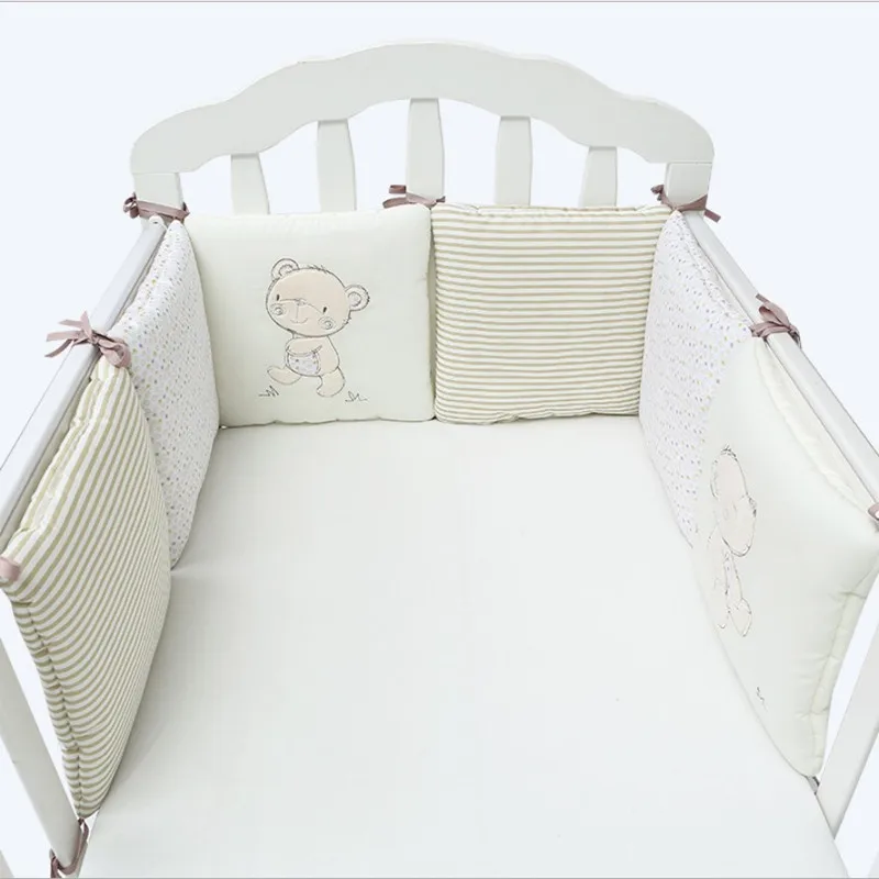 Hot Sale 6Pcs/Lot Baby Bed Bumper in the Crib Cot Bumper Baby Bed Protector Crib Bumper Newborns Toddler Bed Bedding Set
Hot Sale 6Pcs/Lot Baby Bed Bumper in the Crib Cot Bumper Baby Bed Protector Crib Bumper Newborns Toddler Bed Bedding Set