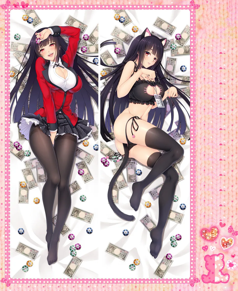 Японский аниме мультфильм Jabami Yumeko Двусторонняя Обнимая наволочка 2 Way WT 17054
Японский аниме мультфильм Jabami Yumeko Двусторонняя Обнимая наволочка 2 Way WT 17054