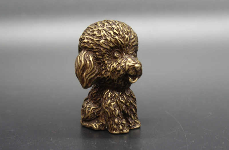 ( mini ) Delicate Chinese Old-style Brass Carved Cute Teddy Dog Auspicious Statue
( mini ) Delicate Chinese Old-style Brass Carved Cute Teddy Dog Auspicious Statue