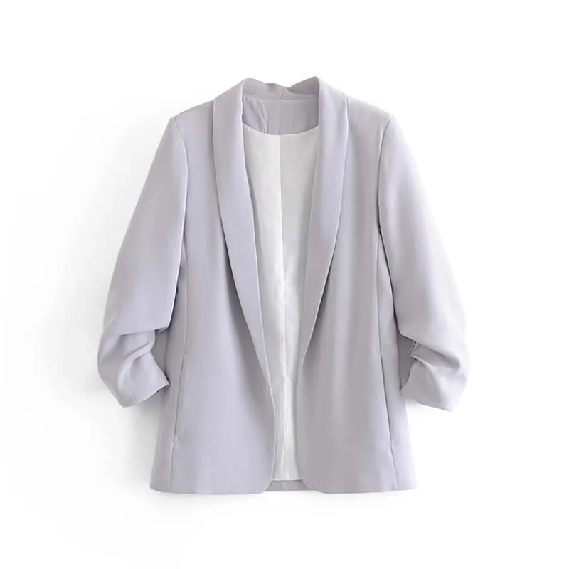 YNZZU Spring Autumn red Seven-quarter sleeve female blazer Loose causal soild women suit Chic no button OL blazer jacket YO803
YNZZU Spring Autumn red Seven-quarter sleeve female blazer Loose causal soild women suit Chic no button OL blazer jacket YO803