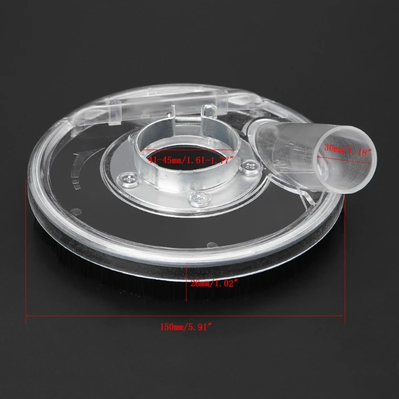 Dust Shroud Kit Dry Grinding Cover Tool For Angle Hand Grinder Clear 80-125mm LS'D Tool qiang
Dust Shroud Kit Dry Grinding Cover Tool For Angle Hand Grinder Clear 80-125mm LS'D Tool qiang