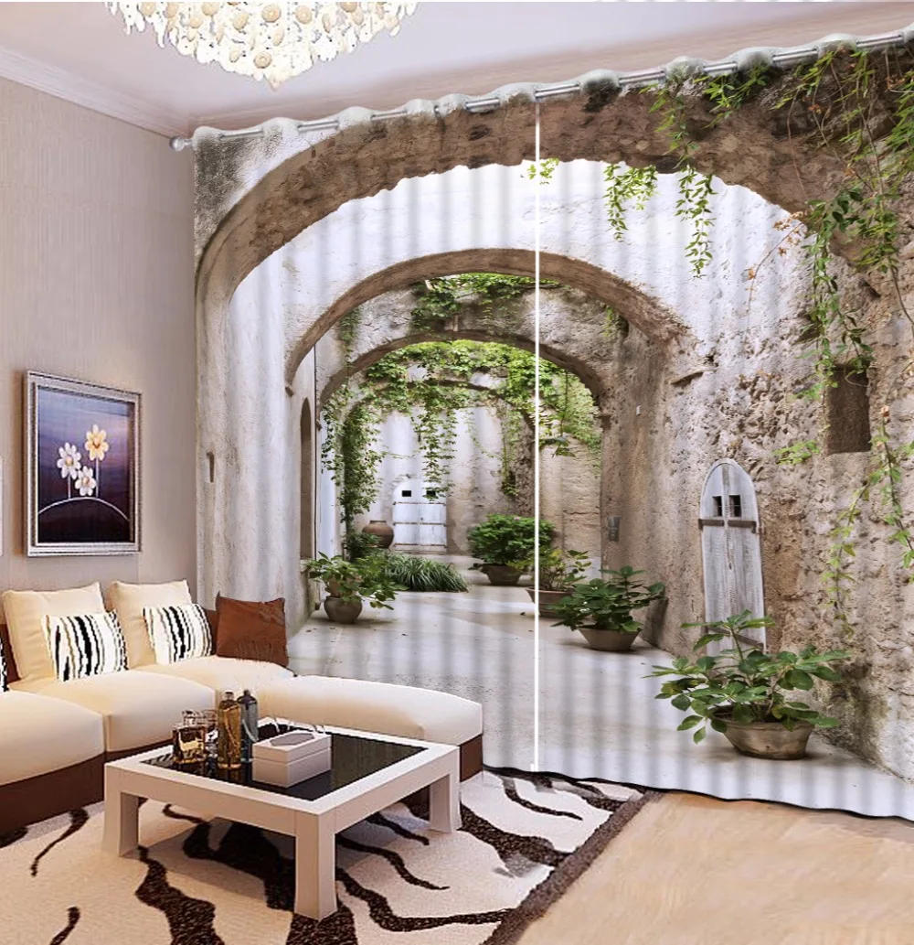 Custom Modern Curtains roman landscape Blackout Curtains For Living room Bedroom Washroom Beautiful 3D Curtains Drapes
Custom Modern Curtains roman landscape Blackout Curtains For Living room Bedroom Washroom Beautiful 3D Curtains Drapes