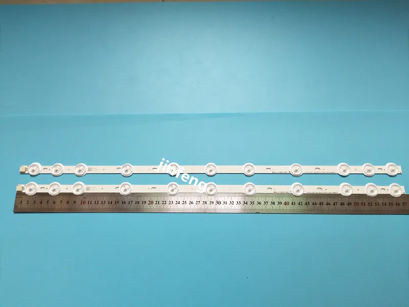 New 5set=10pcs 11LED 574mm LED backlight strip Replacement for VESTEL 32D1334DB VES315WNDL-01 VES315WNDS-2D-R02 VES315WNDA-01
New 5set=10pcs 11LED 574mm LED backlight strip Replacement for VESTEL 32D1334DB VES315WNDL-01 VES315WNDS-2D-R02 VES315WNDA-01