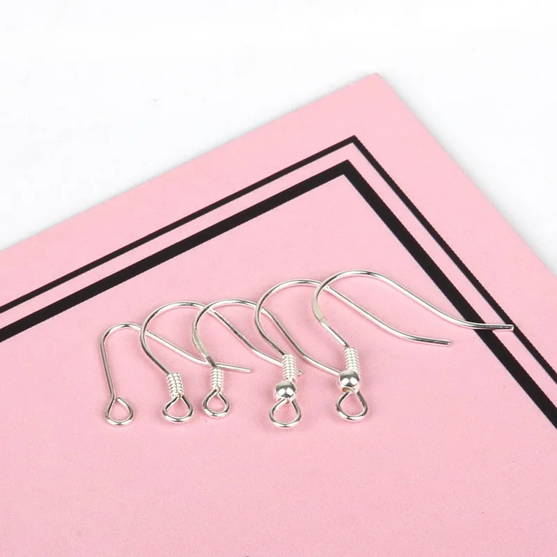 3 Pairs 925 Sterling Silver Little Earring Hooks Handmade Ear Wire Hook for DIY Earrings Hooks Jewelry Findings
3 Pairs 925 Sterling Silver Little Earring Hooks Handmade Ear Wire Hook for DIY Earrings Hooks Jewelry Findings