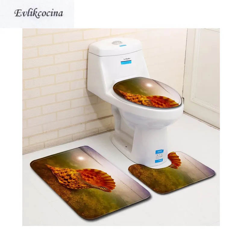 Free Shipping 3Pcs Seaside Shells Banyo Paspas Bathroom Carpet Toilet Bath Mat Set Non Slip Tapis Salle De Bain Alfombra Bano
Free Shipping 3Pcs Seaside Shells Banyo Paspas Bathroom Carpet Toilet Bath Mat Set Non Slip Tapis Salle De Bain Alfombra Bano