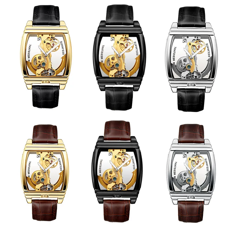 SHENHUA Luxury Brand Watch Men Golden Bridge Timepiece Skeleton Automatic Mechanical Wristwatches Tourbillion Collection Clock
SHENHUA Luxury Brand Watch Men Golden Bridge Timepiece Skeleton Automatic Mechanical Wristwatches Tourbillion Collection Clock