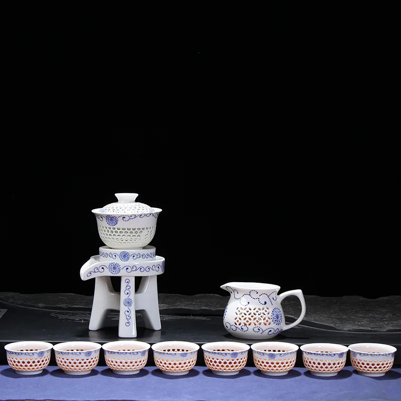 2017 Creative ceramic Tea Set Factory direct sales of honeycomb sunshine automatic tea set gift box wholesale
2017 Creative ceramic Tea Set Factory direct sales of honeycomb sunshine automatic tea set gift box wholesale