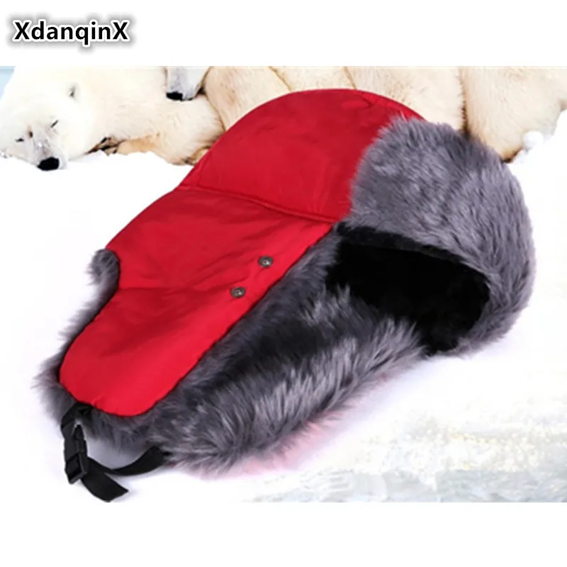 XdanqinX 2019 Winter Women's Warm Hat With Mask Men's Plus Velvet Thickened Fluff Bomber Hats Windproof Cycling Ski Caps Unisex
XdanqinX 2019 Winter Women's Warm Hat With Mask Men's Plus Velvet Thickened Fluff Bomber Hats Windproof Cycling Ski Caps Unisex